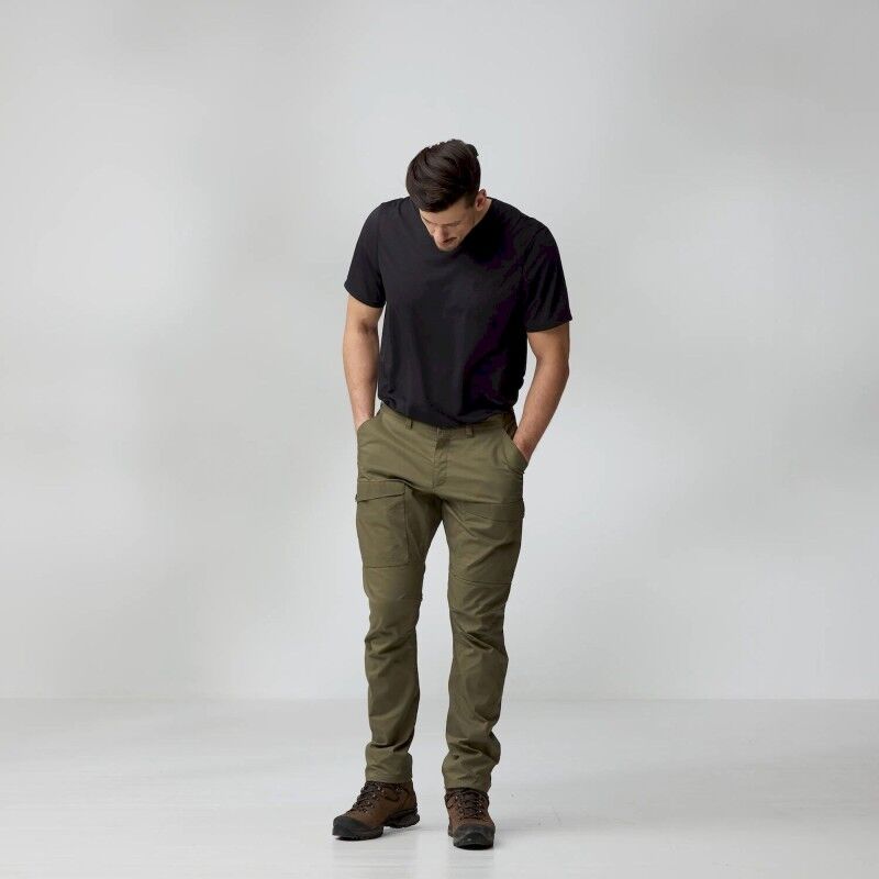 Fjällräven Abisko Hybrid Trail Trousers - Pantaloni da escursionismo - Uomo | Hardloop