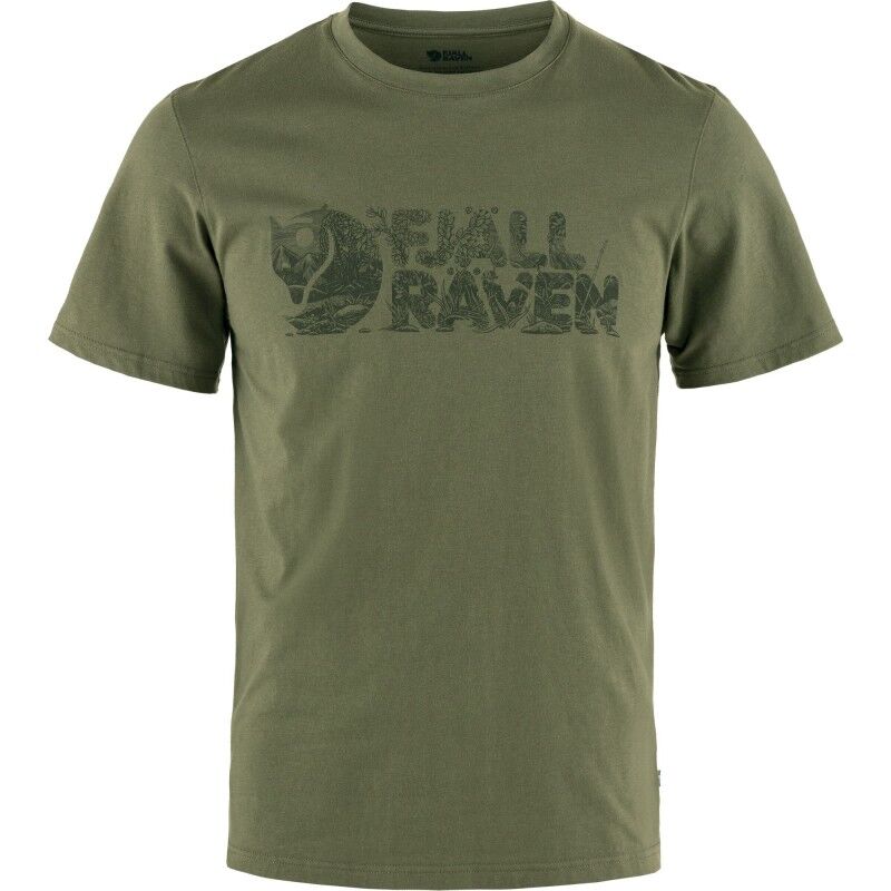 Fjällräven Lush Logo T-shirt - T-Shirt - Herren | Hardloop