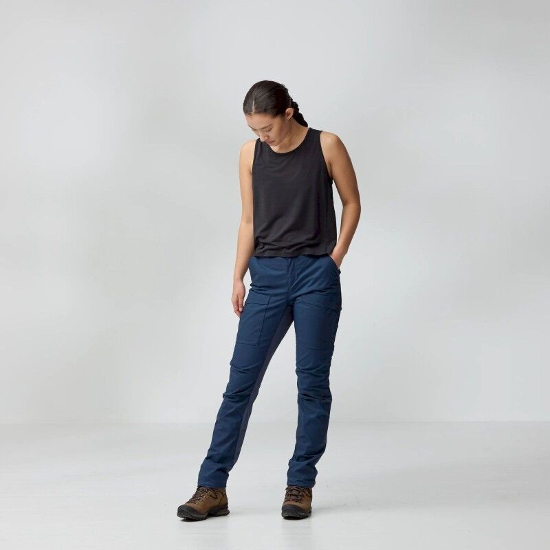 Fjällräven Abisko Hybrid Trail Trousers - Vaellushousut - Naiset | Hardloop