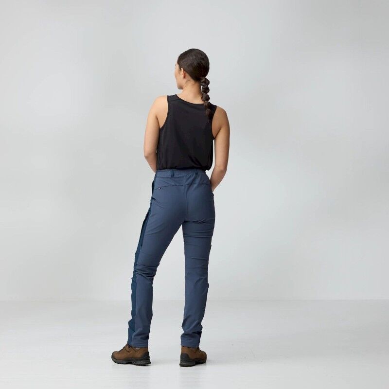 Fjällräven Abisko Hybrid Trail Trousers - Wandelbroek - Dames | Hardloop