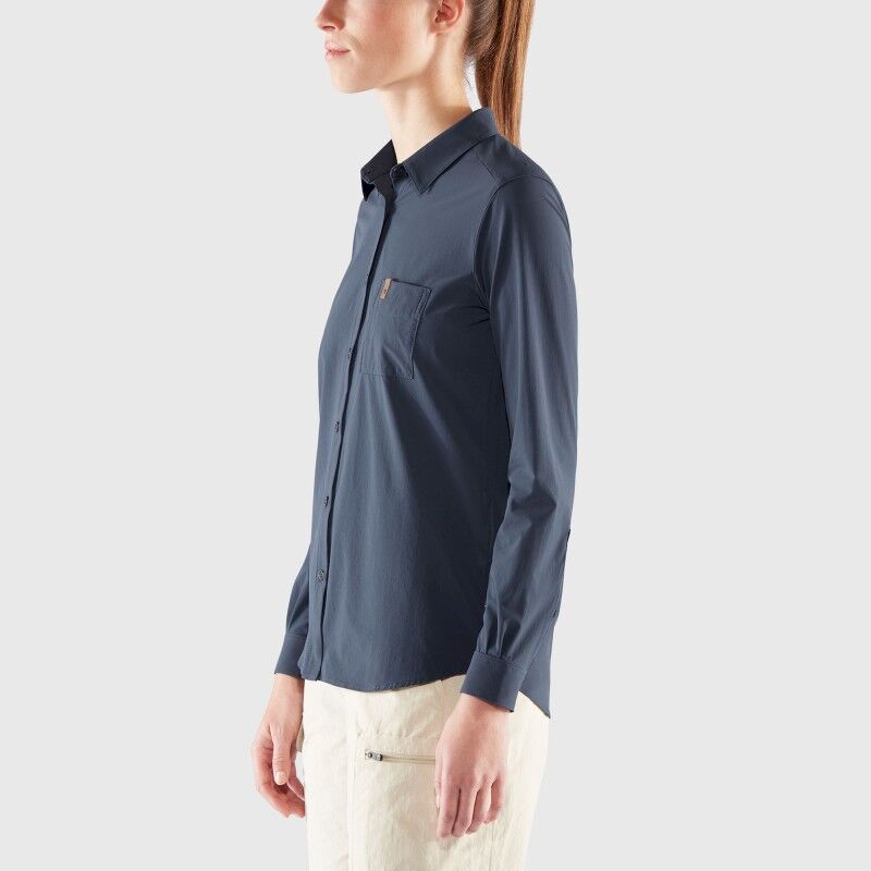 Fjällräven Övik Lite Shirt LS - Camicia - Donna | Hardloop