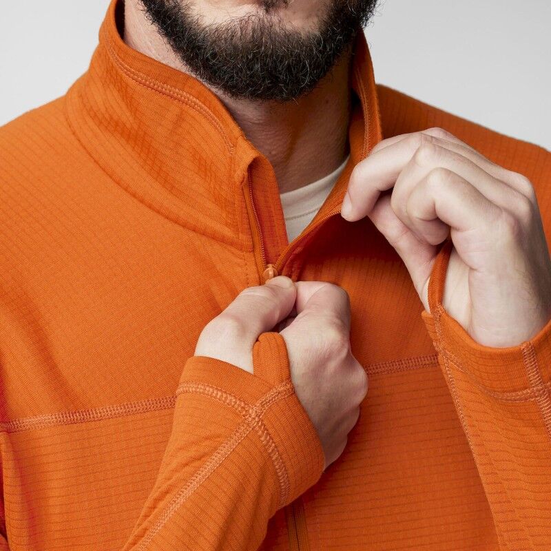 Fjällräven Abisko Lite Fleece Half Zip - Forro polar - Hombre | Hardloop