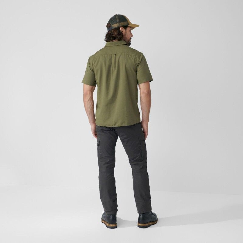 Fjällräven Övik Lite Shirt SS - Skjorta - Herr | Hardloop