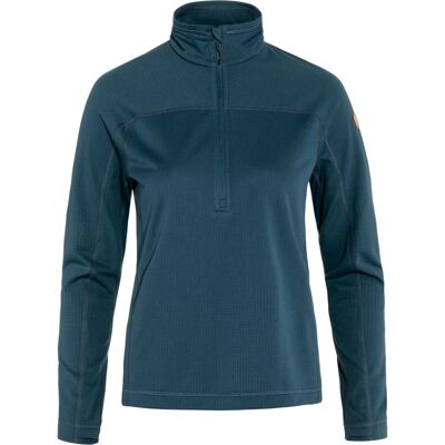 Abisko Lite Fleece Half Zip - Fleecetakki - Naiset
