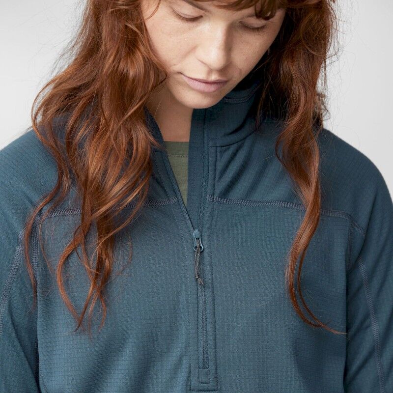 Fjällräven Abisko Lite Fleece Half Zip - Fleecetakki - Naiset | Hardloop