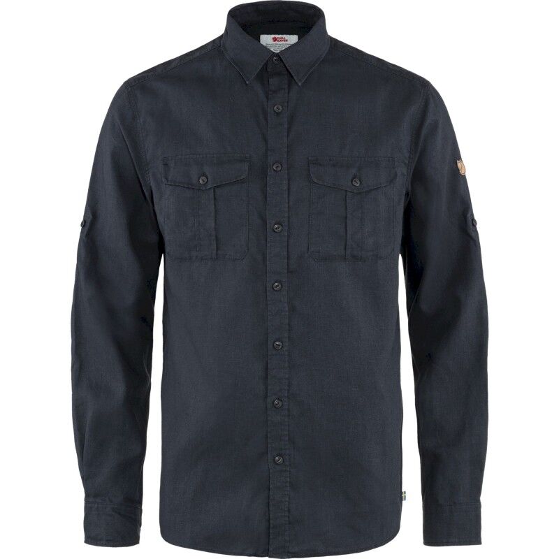 Övik Travel Shirt LS - Camicia - Uomo