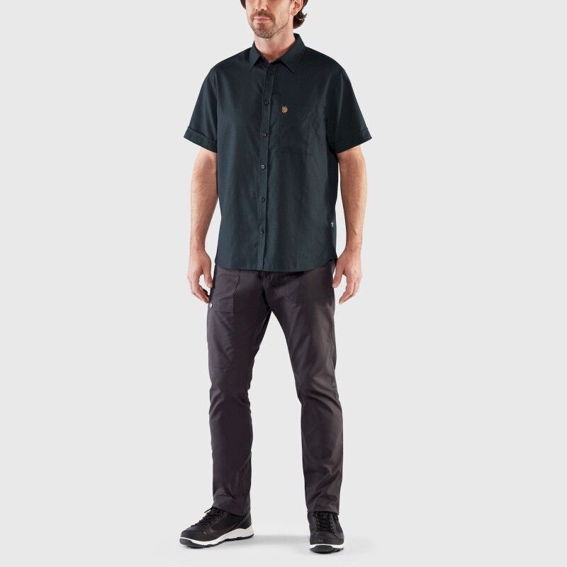 Fjällräven Övik Travel Shirt SS - Hemd - Herren | Hardloop