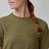 Fjällräven Hemp Blend Out Here T-shirt - Camiseta - Mujer | Hardloop