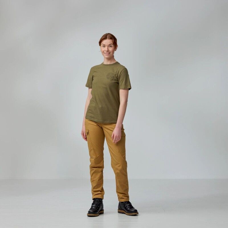 Fjällräven Hemp Blend Out Here T-shirt - Camiseta - Mujer | Hardloop