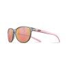 Gris Tranlucide Brillant / Rose Pastel Mat