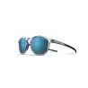 Gris Tranlucide Brillant / Bleu Foncé