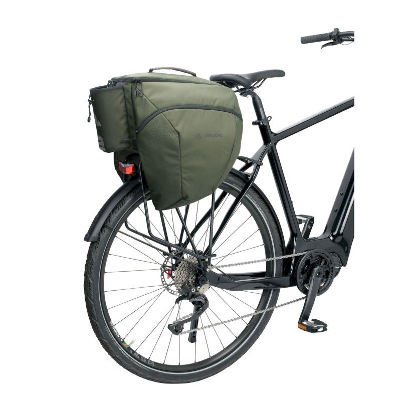 Vaude eSilkroad Plus (UniKlip) - Cykelväska | Hardloop