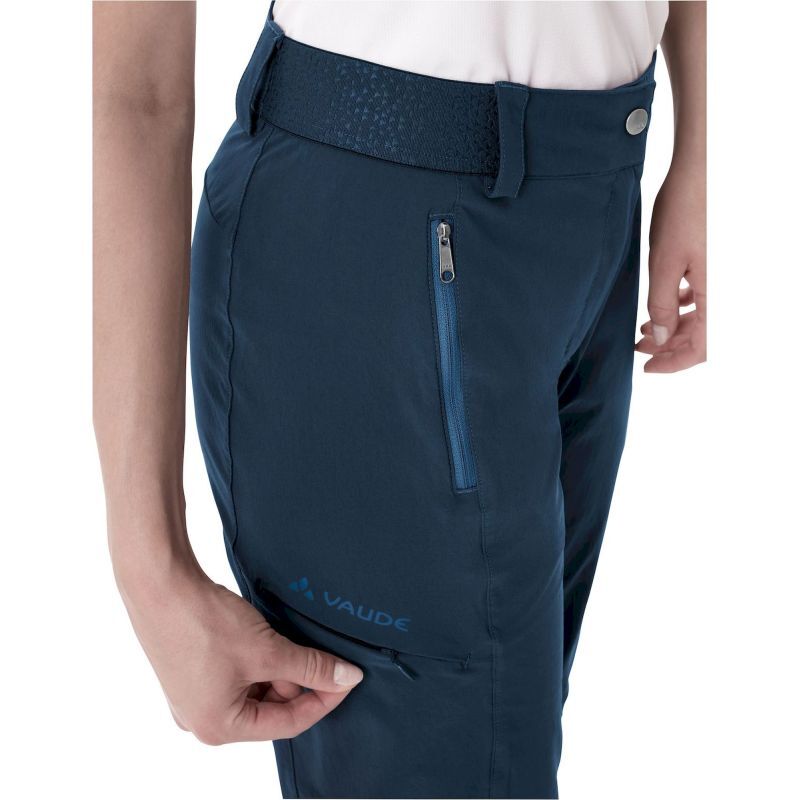 Vaude Farley Stretch ZO T-Zip Pants II - Calça de trekking mulher | Hardloop