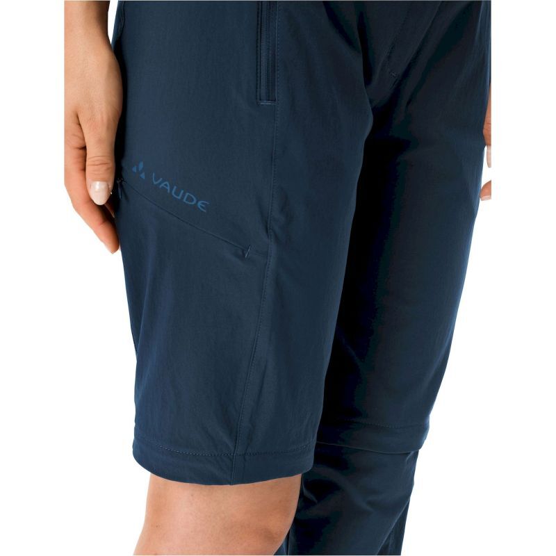 Vaude Farley Stretch ZO T-Zip Pants II - Calça de trekking mulher | Hardloop