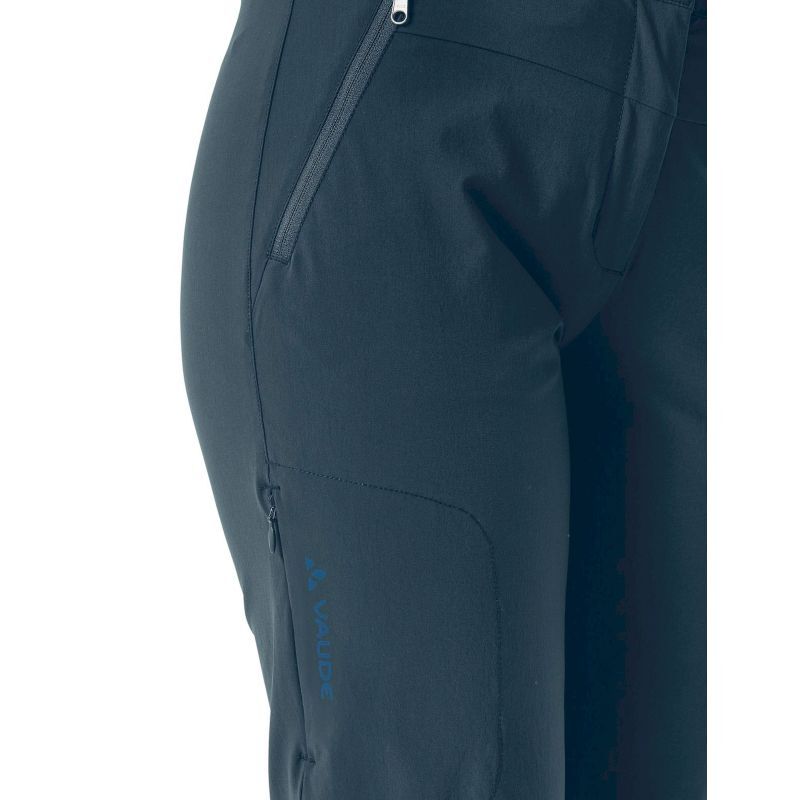 Vaude Farley Stretch Capri T-Zip Pants III - Trekkinghose - Damen | Hardloop
