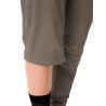 Vaude Farley Stretch Capri T-Zip Pants III - Trekkingbroek - Dames | Hardloop