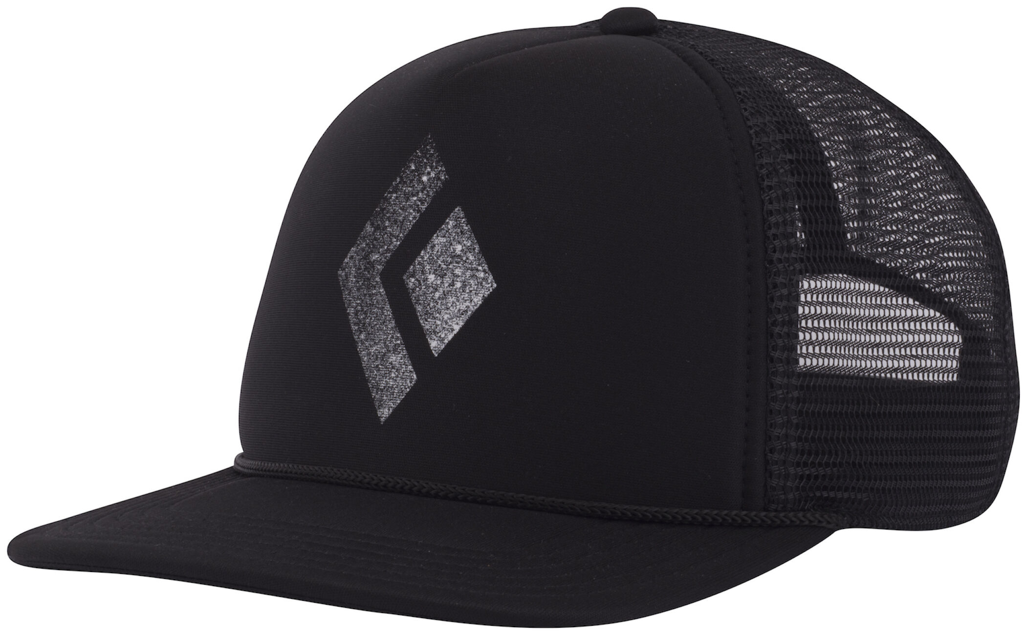 Black Diamond - Flat Bill Trucker Hat - Gorra