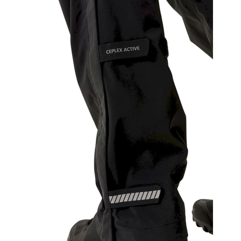 Vaude Yaras Rain Zip Pants IV - Regenbroek - Heren | Hardloop