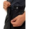 Vaude Yaras Rain Zip Pants IV - Regnbukser - Herrer | Hardloop