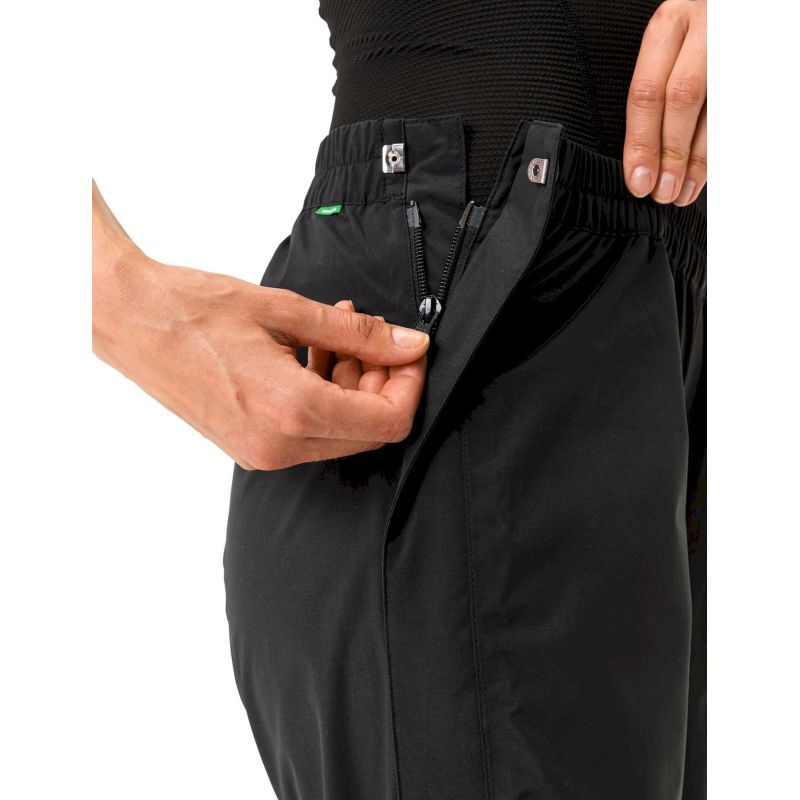 Vaude Yaras Rain Zip Pants IV - Waterproof trousers - Women's | Hardloop