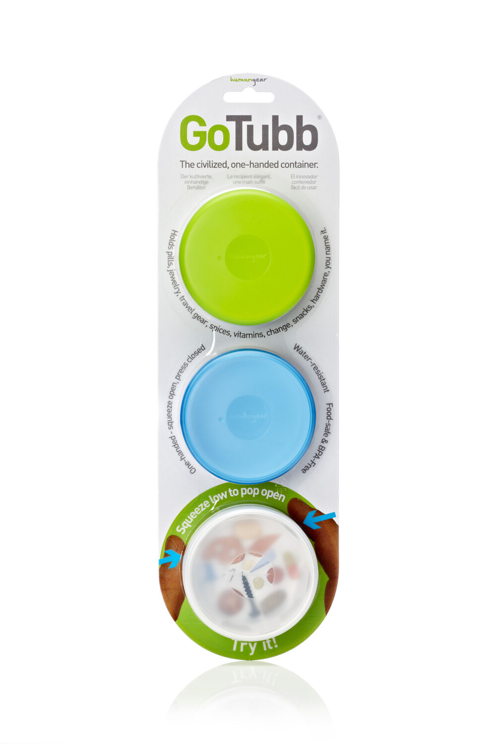 Human Gear - GoToob - 3-pack - Container