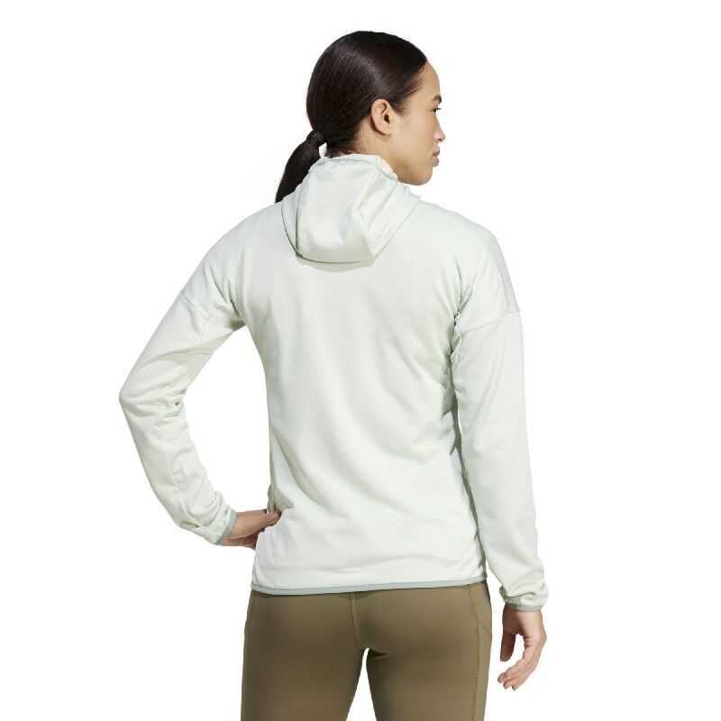 adidas Xperior Light Fleece Hooded Jacket - Dámská fleesová mikina | Hardloop