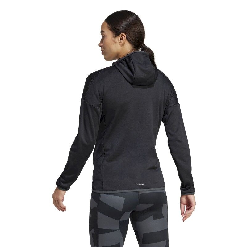 adidas Xperior Light Fleece Hooded Jacket - Dámská fleesová mikina | Hardloop