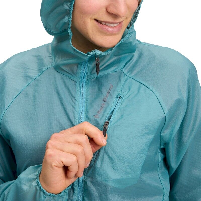 Black Diamond Distance Wind Shell - Vindejakke - Damer | Hardloop