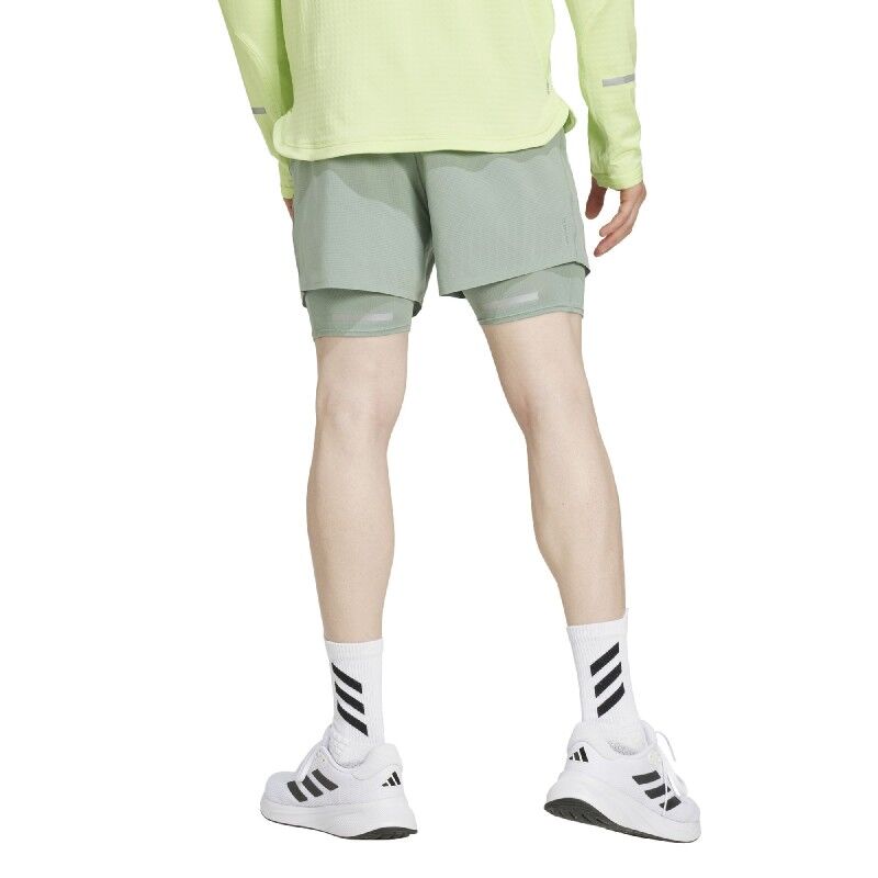 adidas Ultimate Hivis 2N1 - Spodenki do biegania męskie | Hardloop