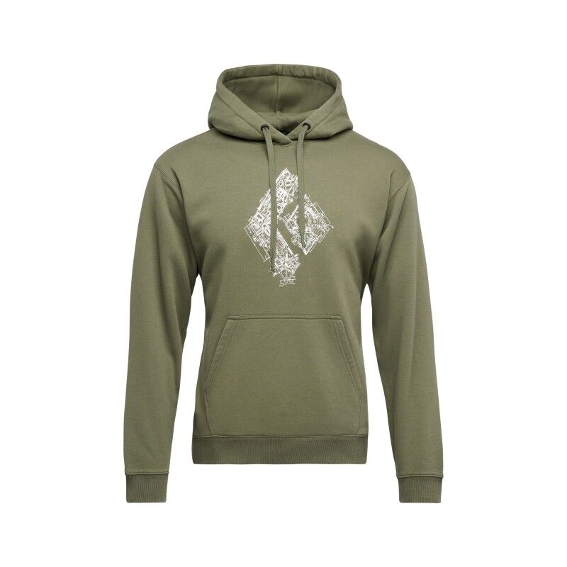 Engineered Diamond Pullover Hoody - Felpa con cappuccio - Uomo