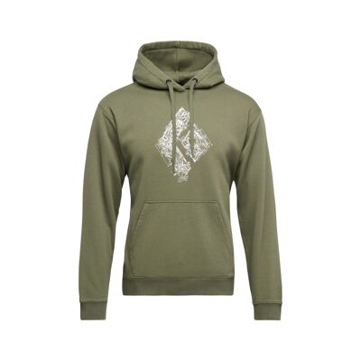 Engineered Diamond Pullover Hoody - Sweatshirt homem