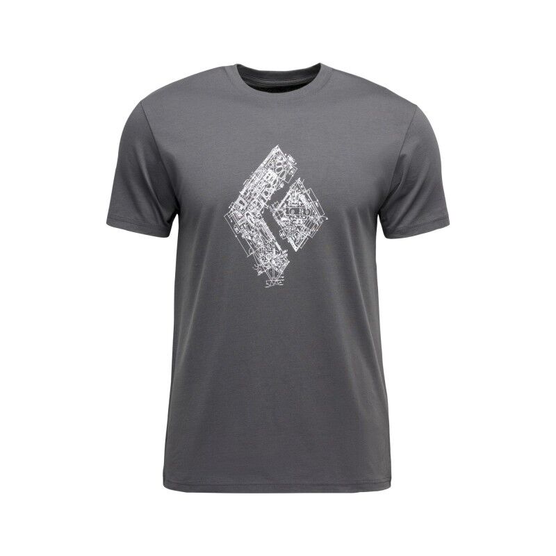 Engineered Diamond SS Tee - T-shirt - Herrer