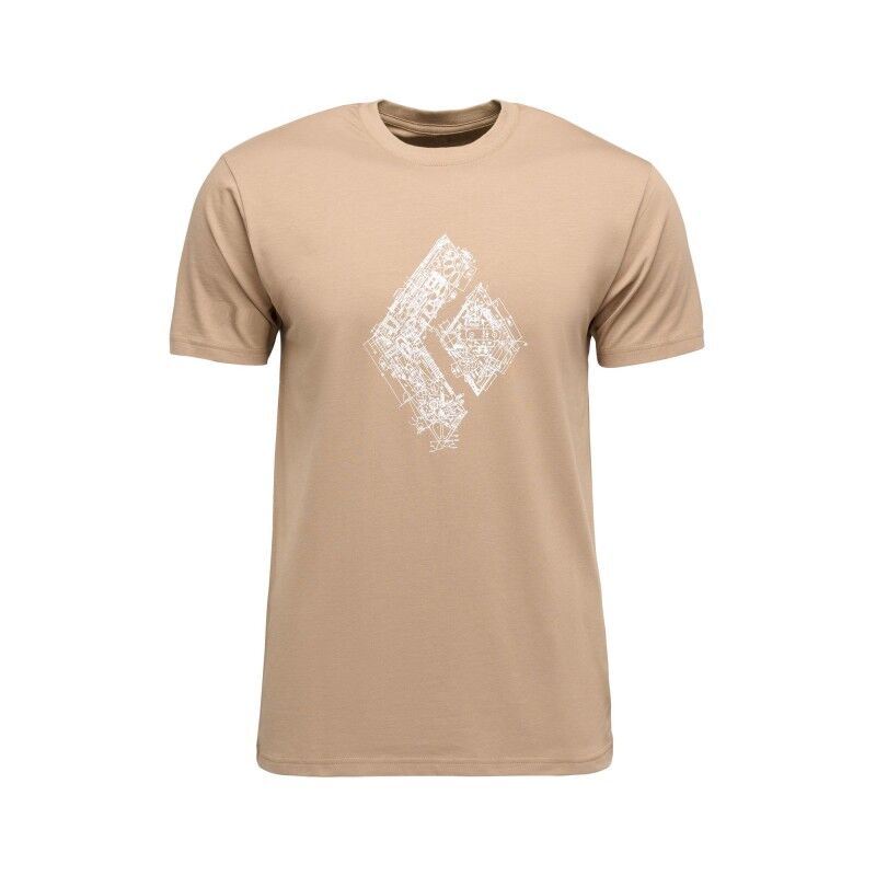Engineered Diamond SS Tee - T-shirt - Herrer