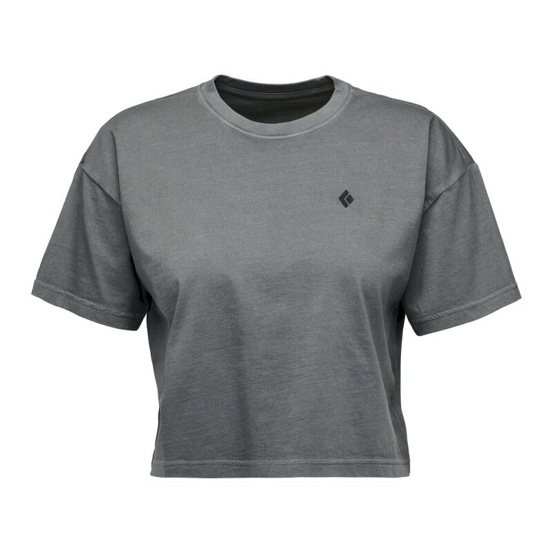 Diamond Crop SS Tee - T-shirt - Damer