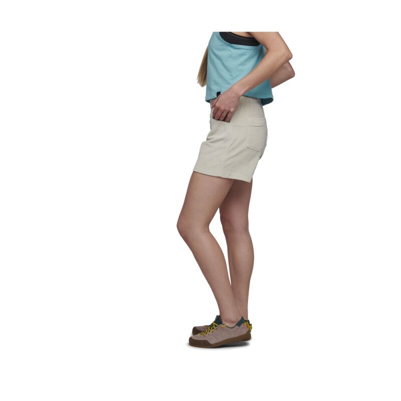 Black Diamond Dirtbag Corduroy Shorts - Pantalones cortos de escalada - Mujer | Hardloop