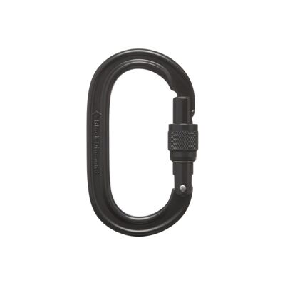 Oval Keylock Screwgate Carabiner - Mosquetón