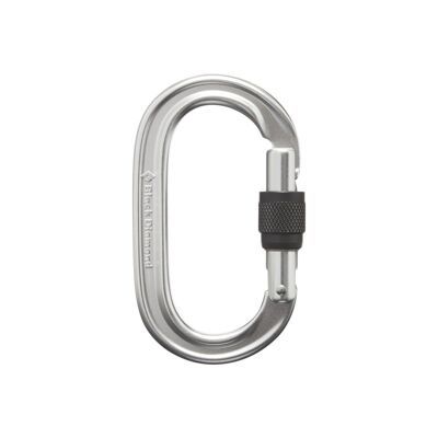 Oval Keylock Screwgate Carabiner - Moschettone