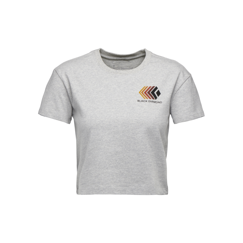 Faded Crop SS Tee - T-paita - Naiset