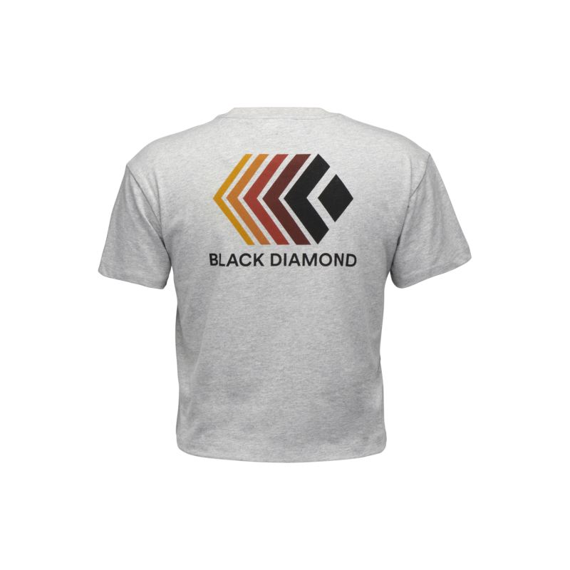 Black Diamond Faded Crop SS Tee - T-shirt - Women's | Hardloop