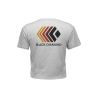 Black Diamond Faded Crop SS Tee - T-Shirt - Damen | Hardloop