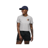 Black Diamond Faded Crop SS Tee - T-paita - Naiset | Hardloop