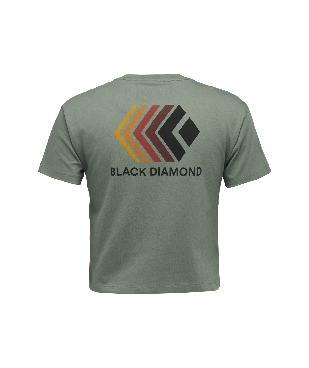 Black Diamond Faded Crop SS Tee - T-shirt femme | Hardloop