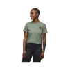Black Diamond Faded Crop SS Tee - T-shirt femme | Hardloop