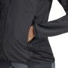 adidas Xperior Wind Fleece Hoody - Fleecevest - Dames | Hardloop