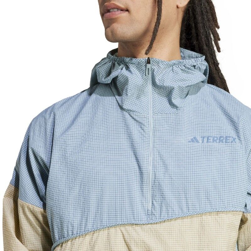 adidas Xploric Wind Anorak - Windjack - Heren | Hardloop