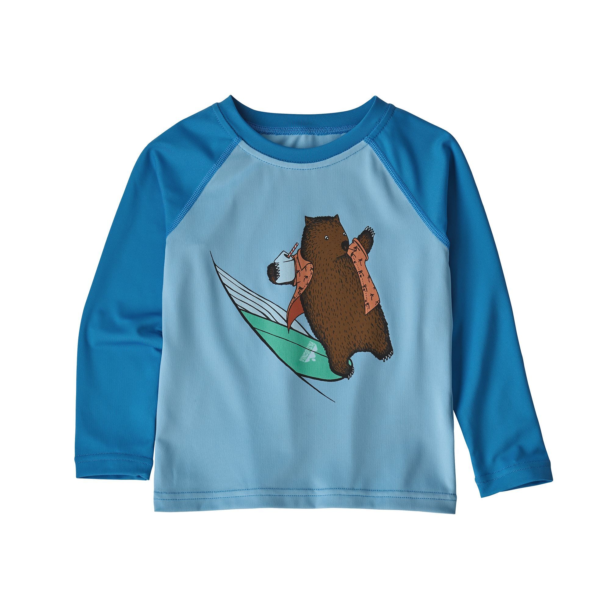 Patagonia Baby Cap SW Crew - T-shirt Børn