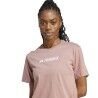 adidas Terrex Logo Tee - T-Shirt - Damen | Hardloop