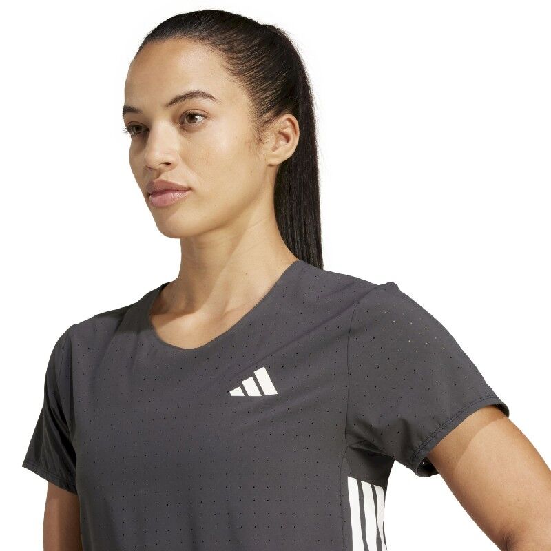 売れ筋商品|||アディダス Tシャツ レディース トップス ADIZERO TEE - Sports T-shirt - black adidas | Adizero Essentials Running T-Shirt - Black | The