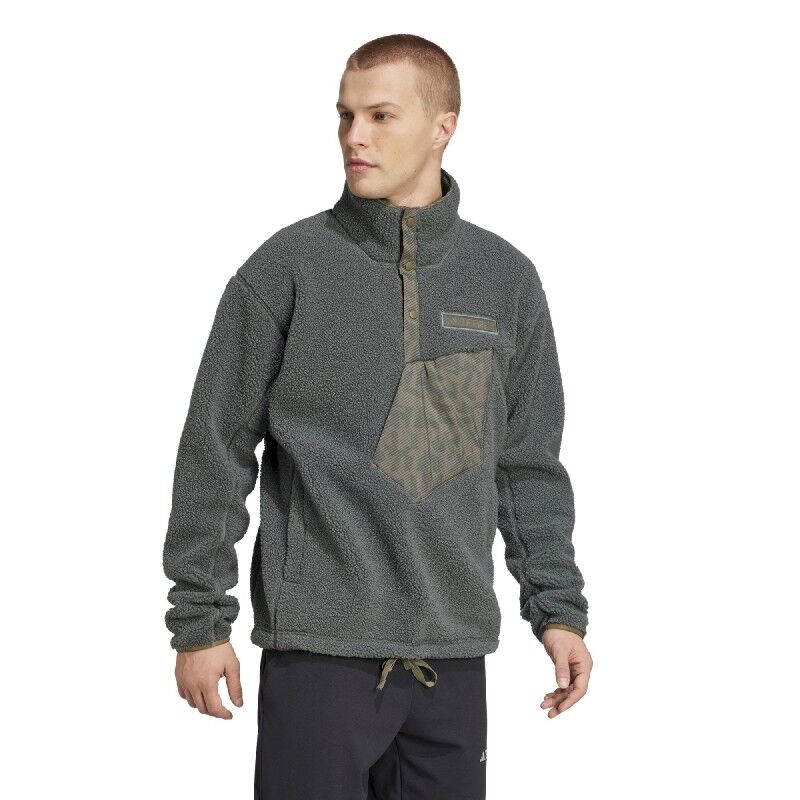 Giacca In Pile Uomo Didriksons ACKE 2 - Antivento E Impermeabile, Con Cappuccio E Tasche Zip, Elastica 4 Direzioni, Per Escursionismo - 3