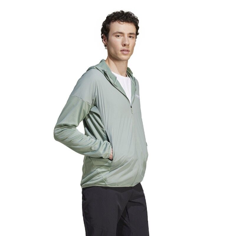 adidas Xperior Wind Fleece Hoody - Giacca in pile - Uomo | Hardloop